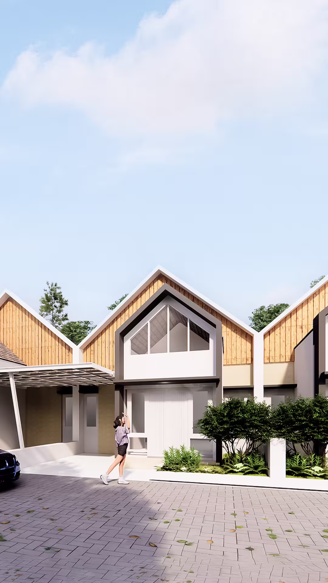 Modern luxury home exterior